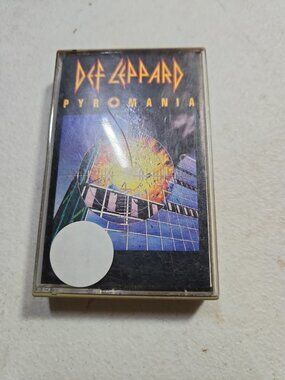Def Leppard Pyromania Cassette Tape 1983 Mercury PolyGram